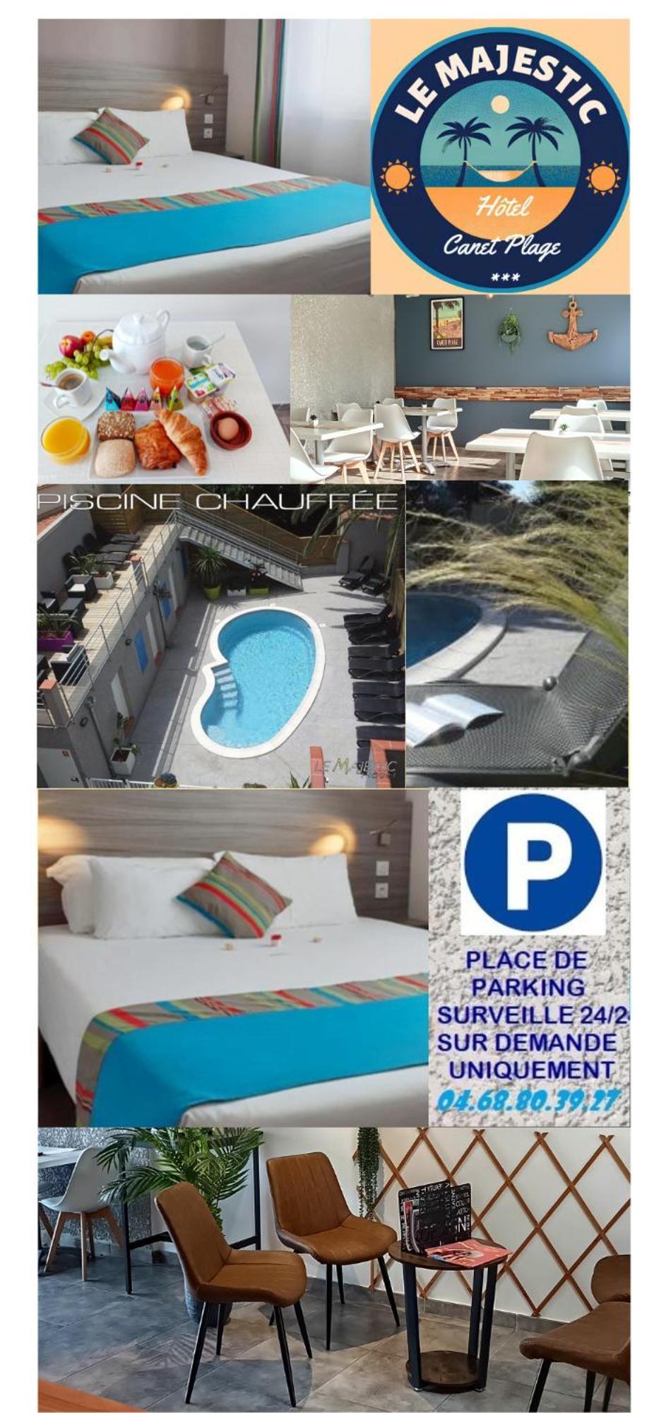Hotel Le Majestic Canet Plage Ngoại thất bức ảnh